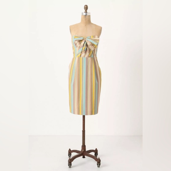 Anthropologie Moulinette Soeurs Straightaway Jacquard Mini Dress - Picture 2 of 9